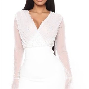 Beautiful white gown